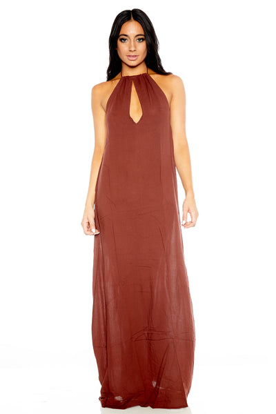 Sumba Dress - Merlot