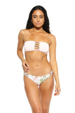 Braided Thong Bottom - Blossom